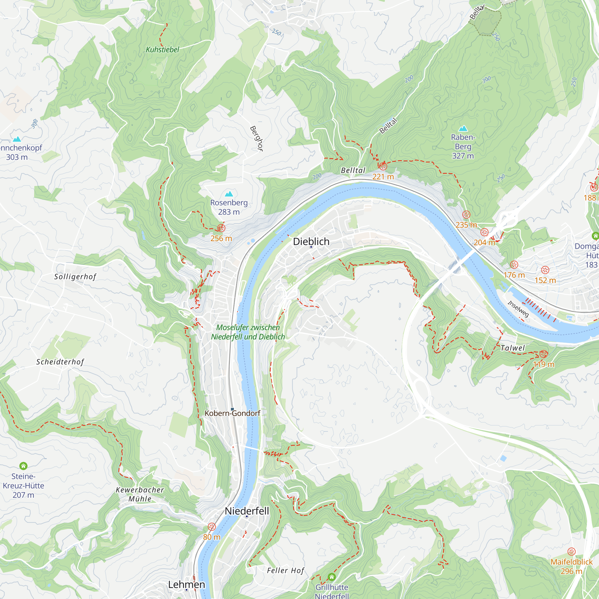 Grillhütte Dieblich (verschlossen) map