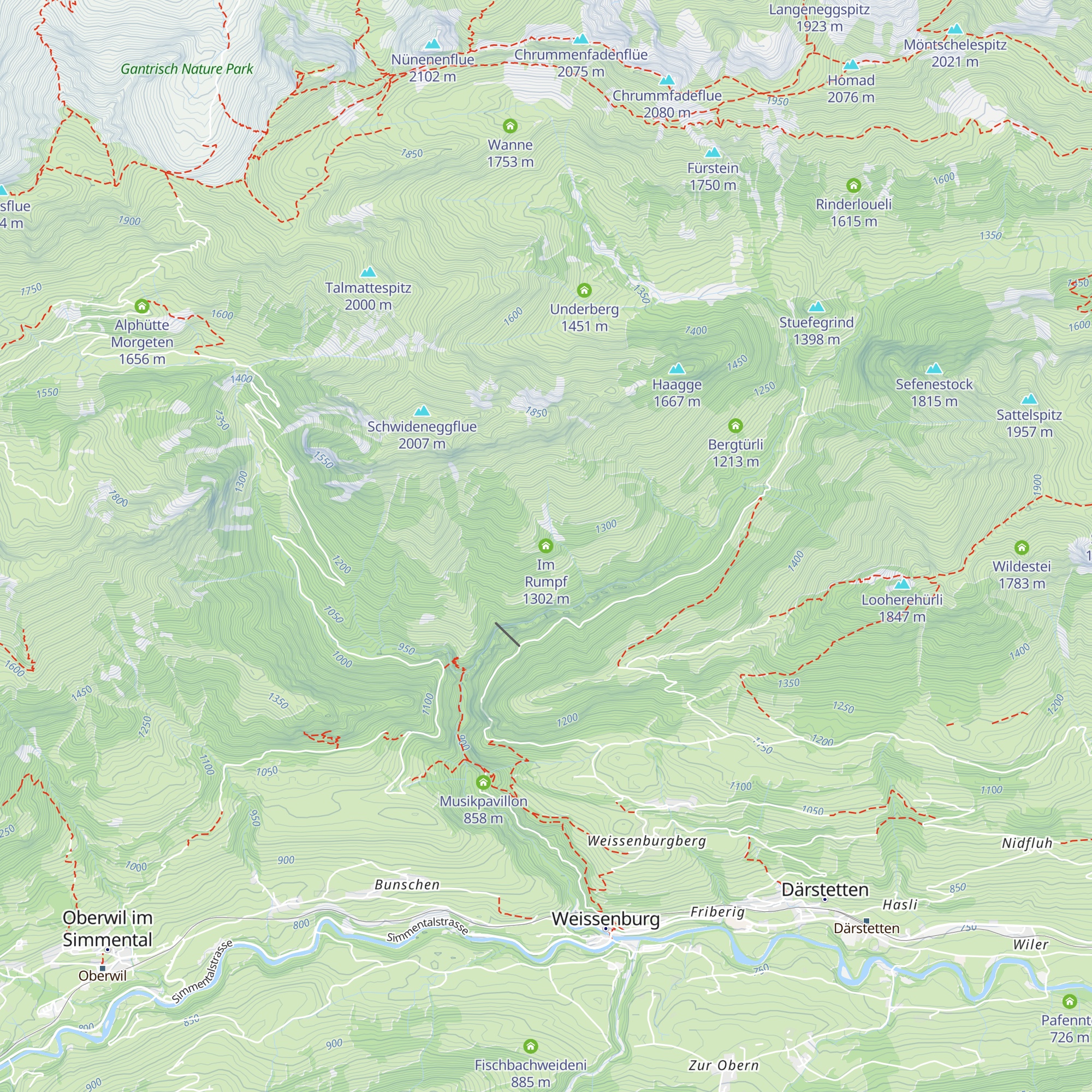 Im Rumpf map