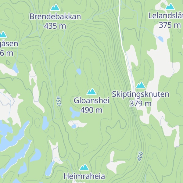 Map of Gloanshei