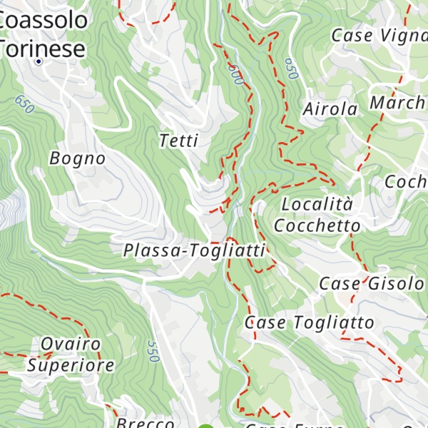 Map of La Vispa Teresa