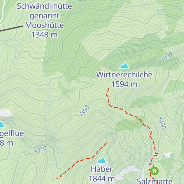 Map of Alp Oberwirtneren