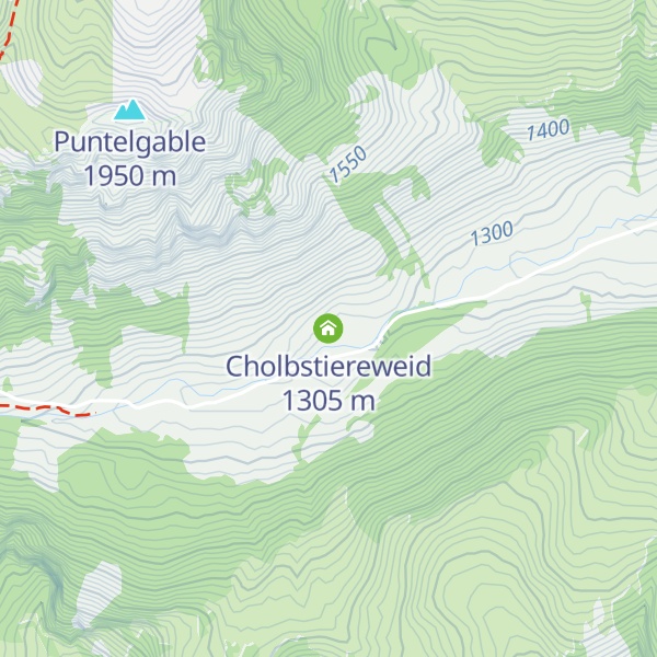 Map of Cholbstiereweid