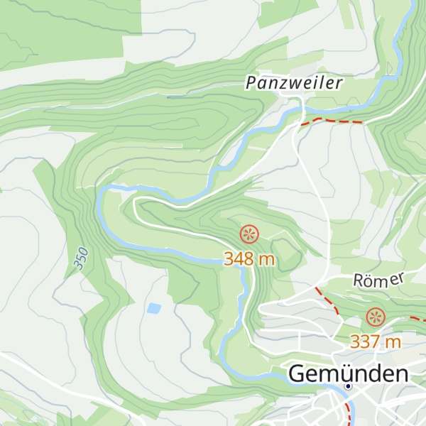 Map of Schutzhütte Zenauerberg