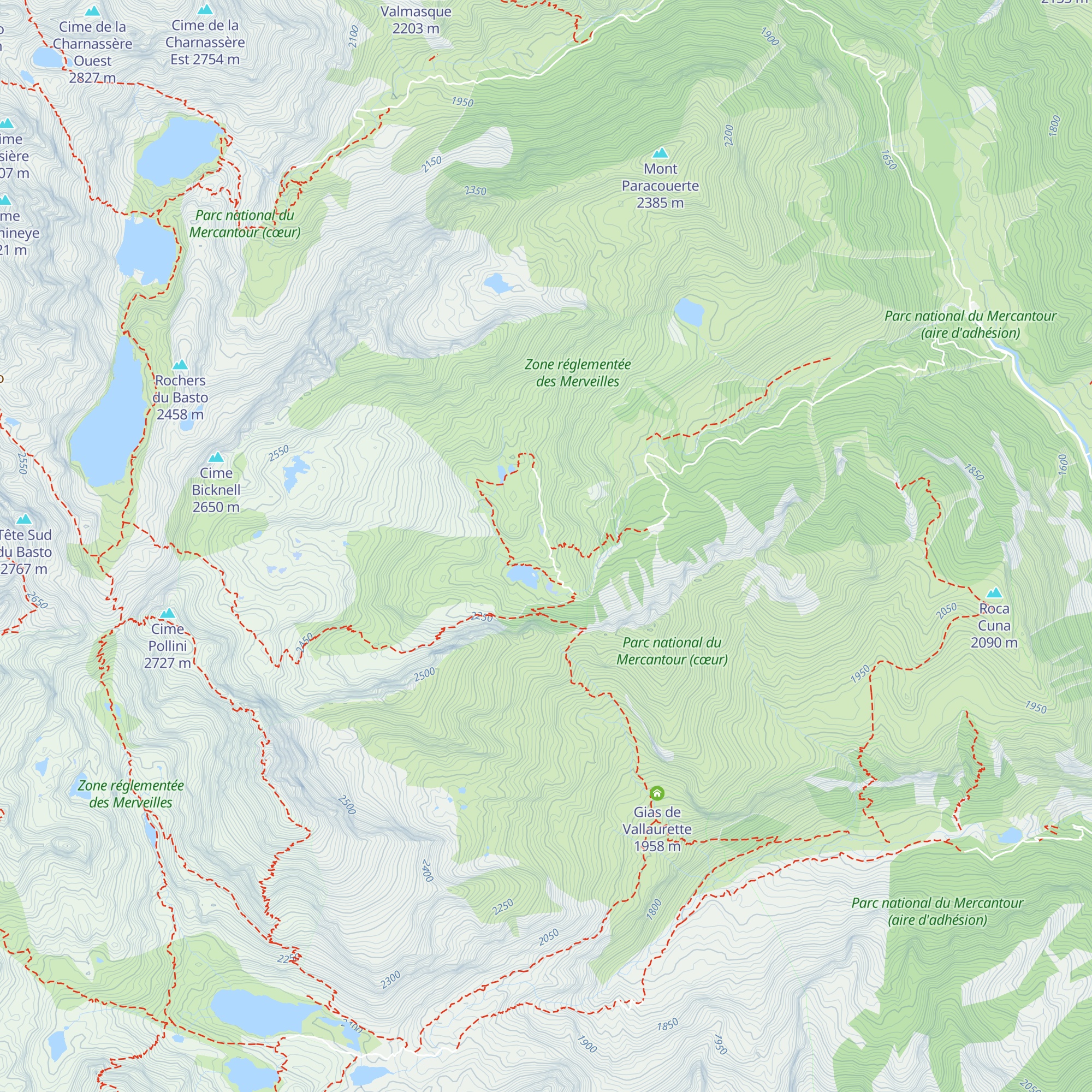 Vacherie supérieure map