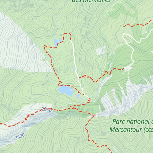 Map of Vacherie supérieure