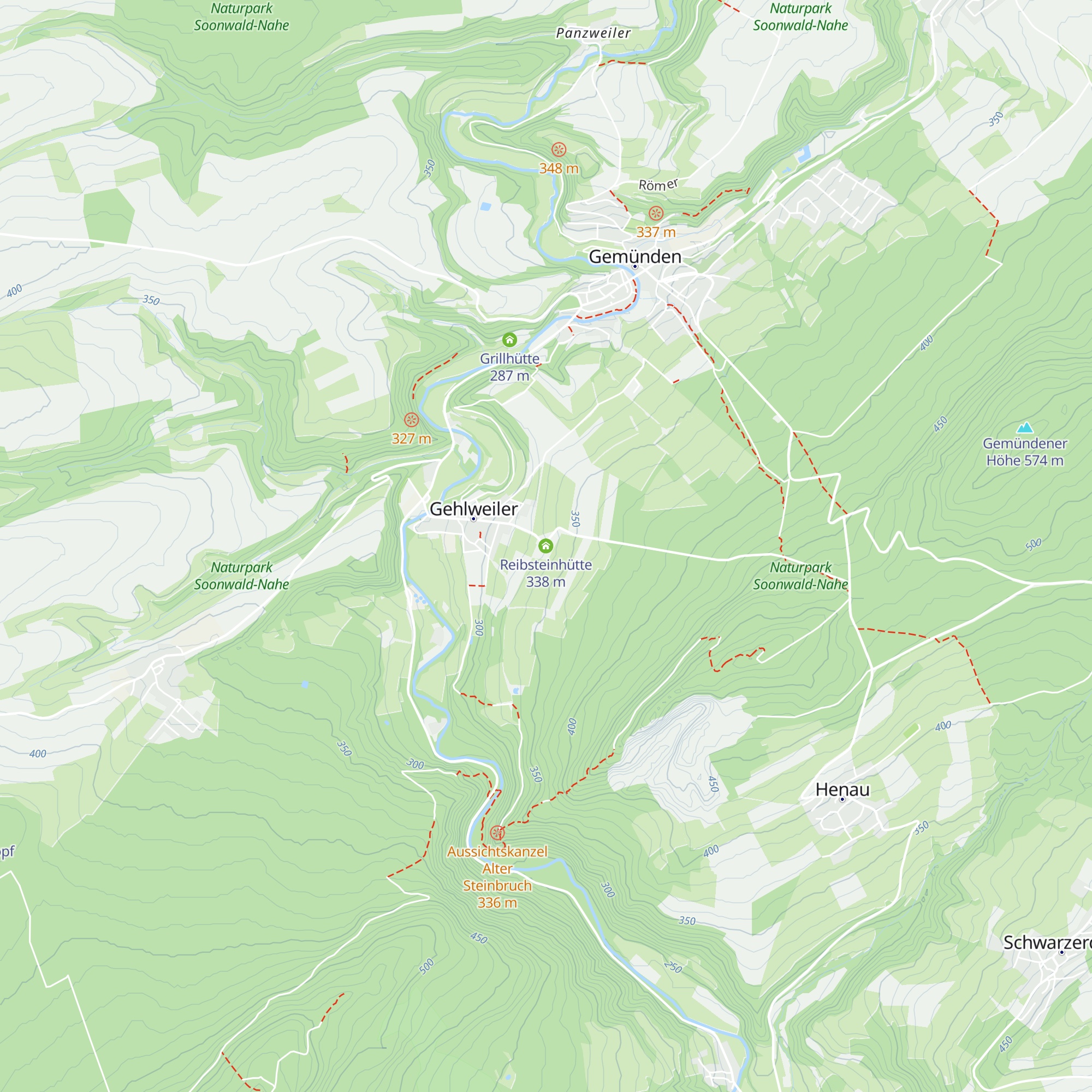 Reibsteinhütte map