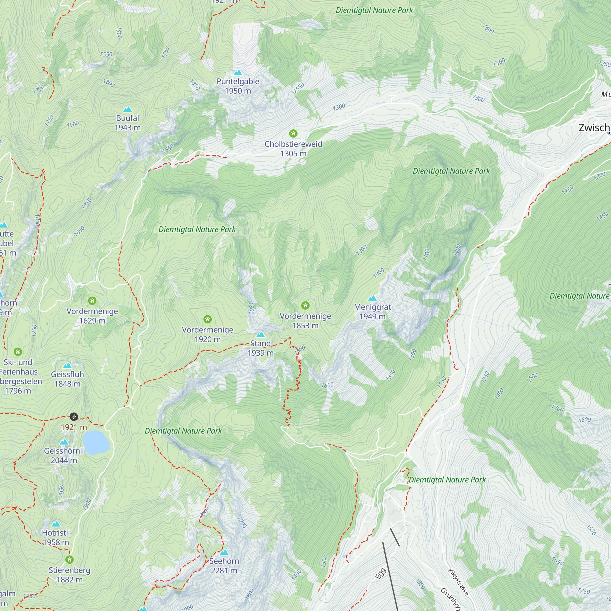 Vordermenige map