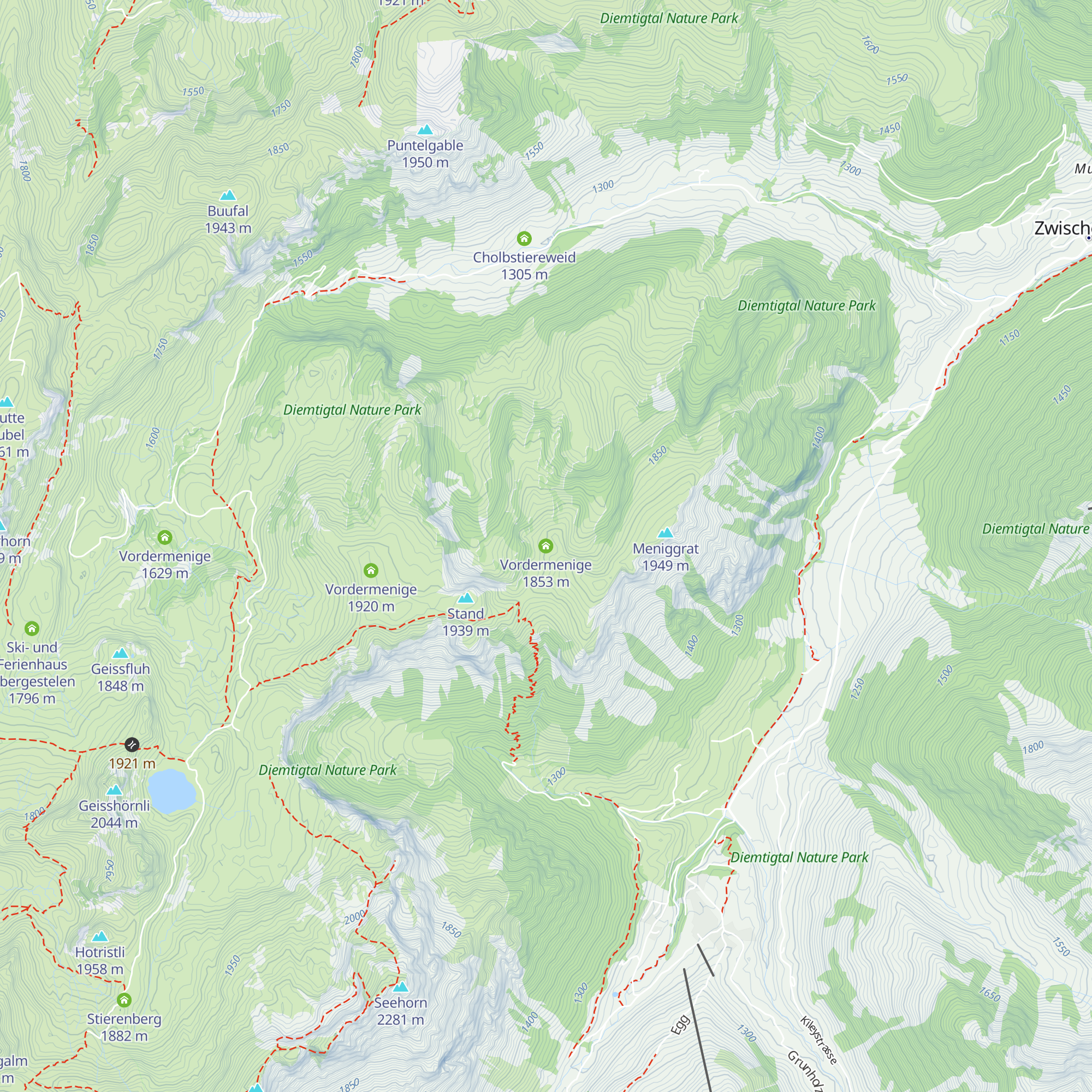 Vordermenige map