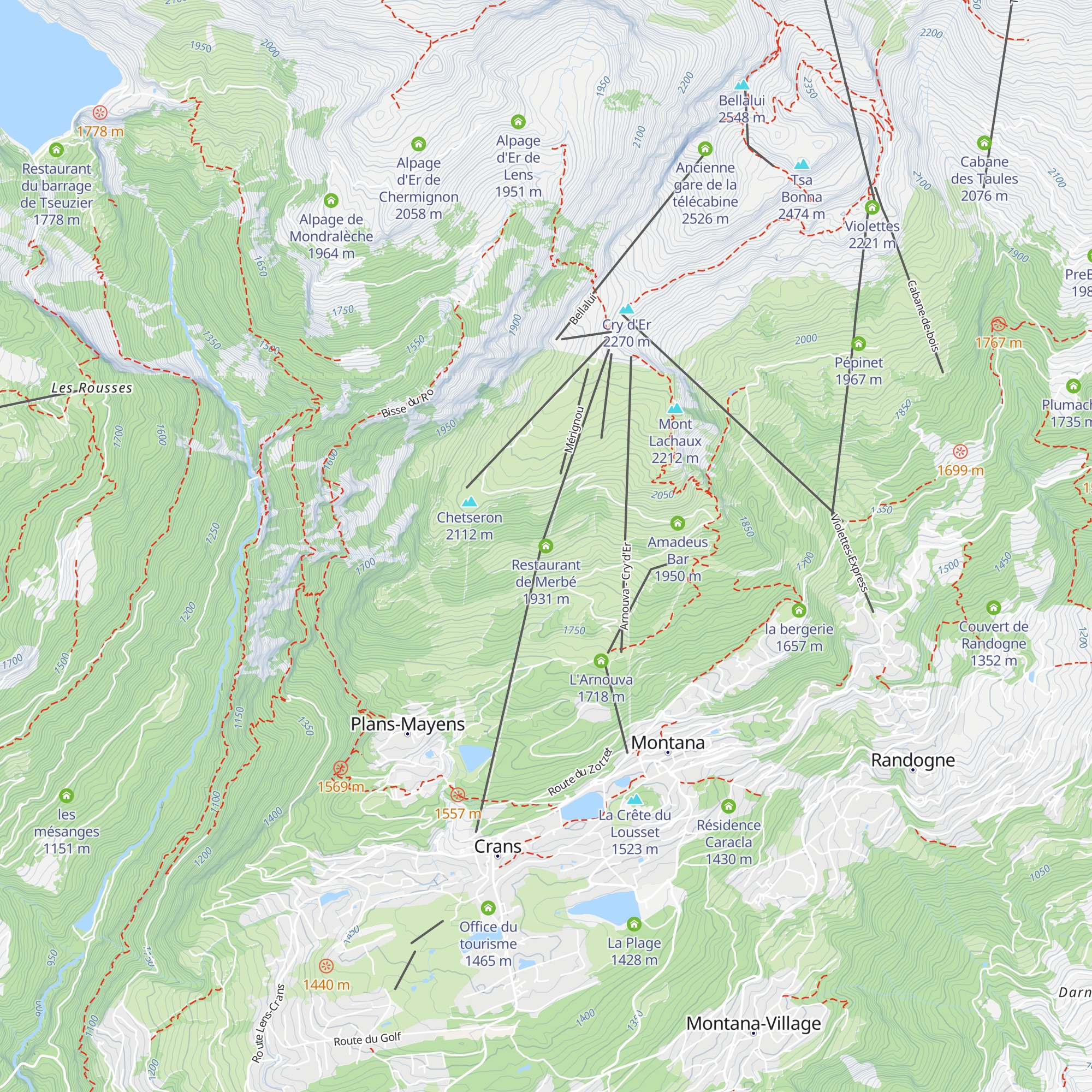 Restaurant de Merbé map