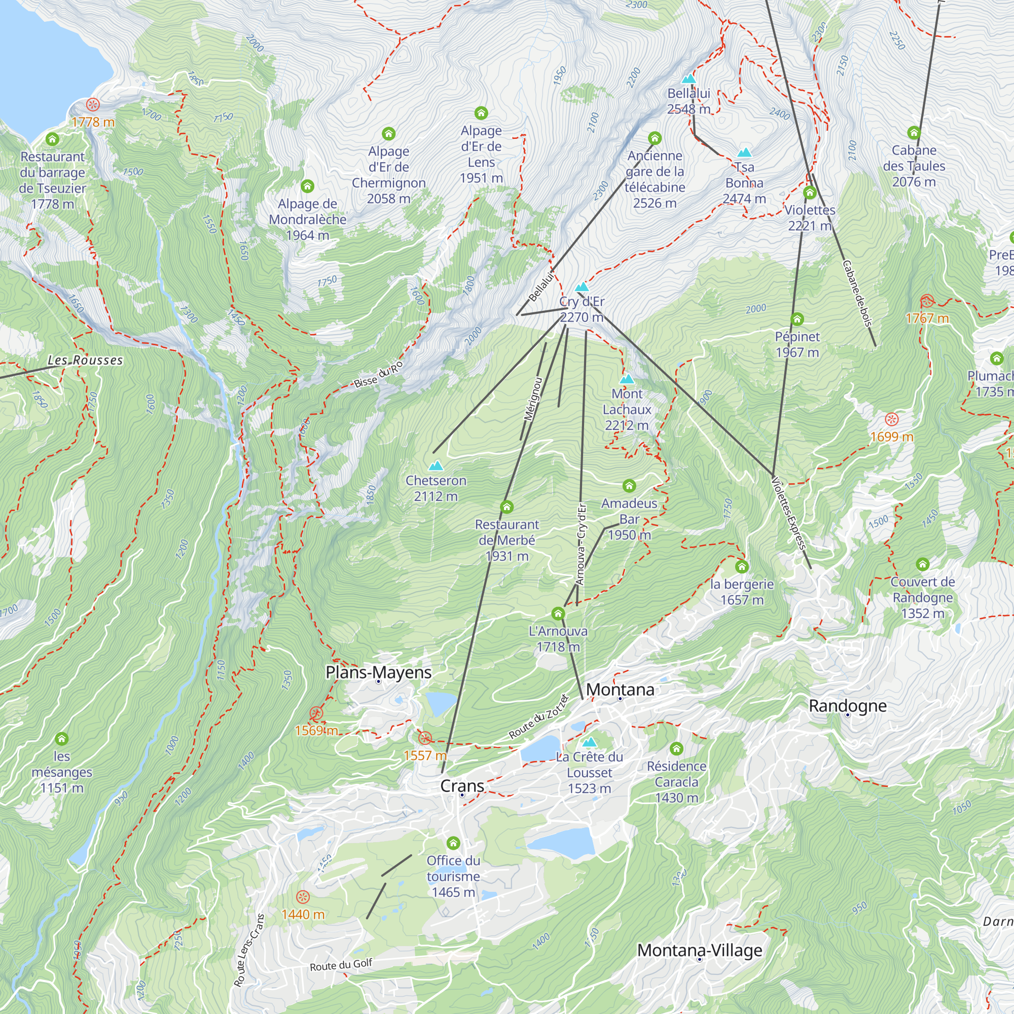 Restaurant de Merbé map
