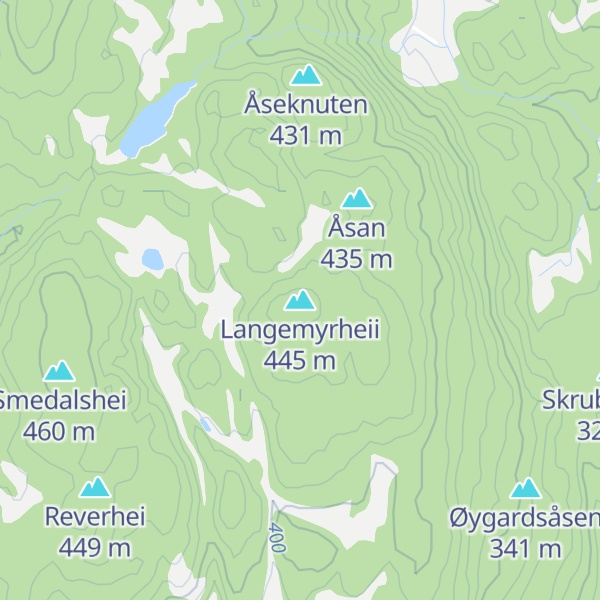 Map of Langemyrheii