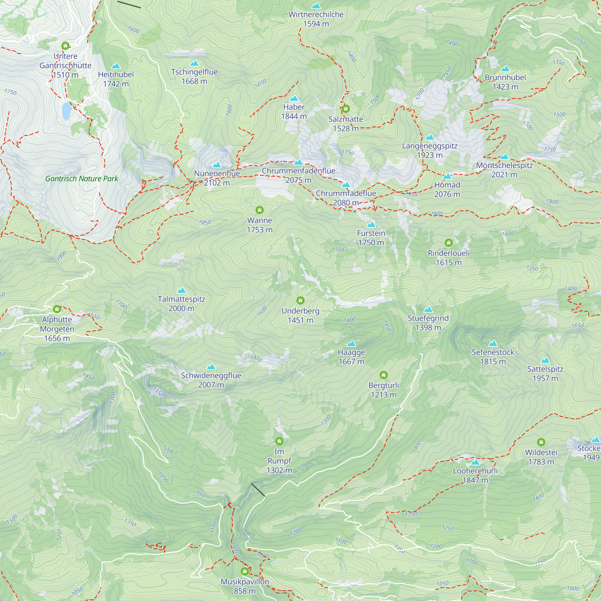 Underberg map