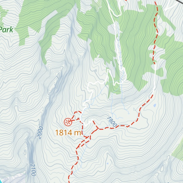Map of Alp Grimmi