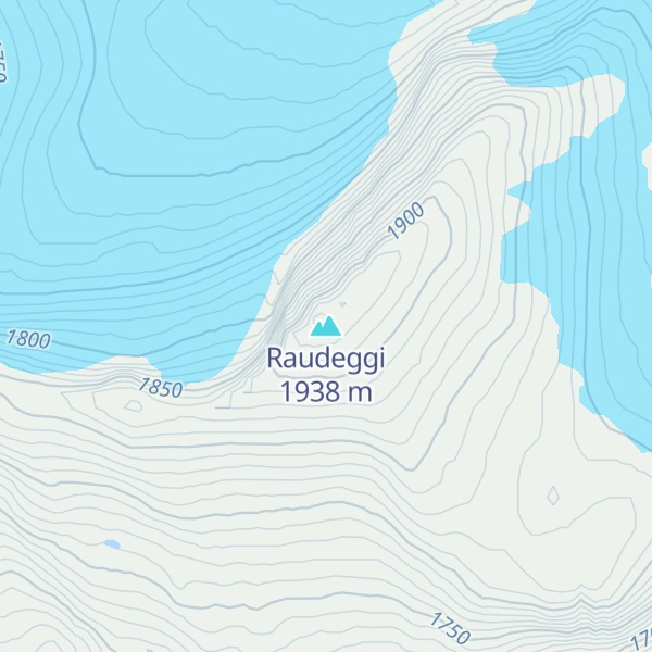 Map of Raudeggi
