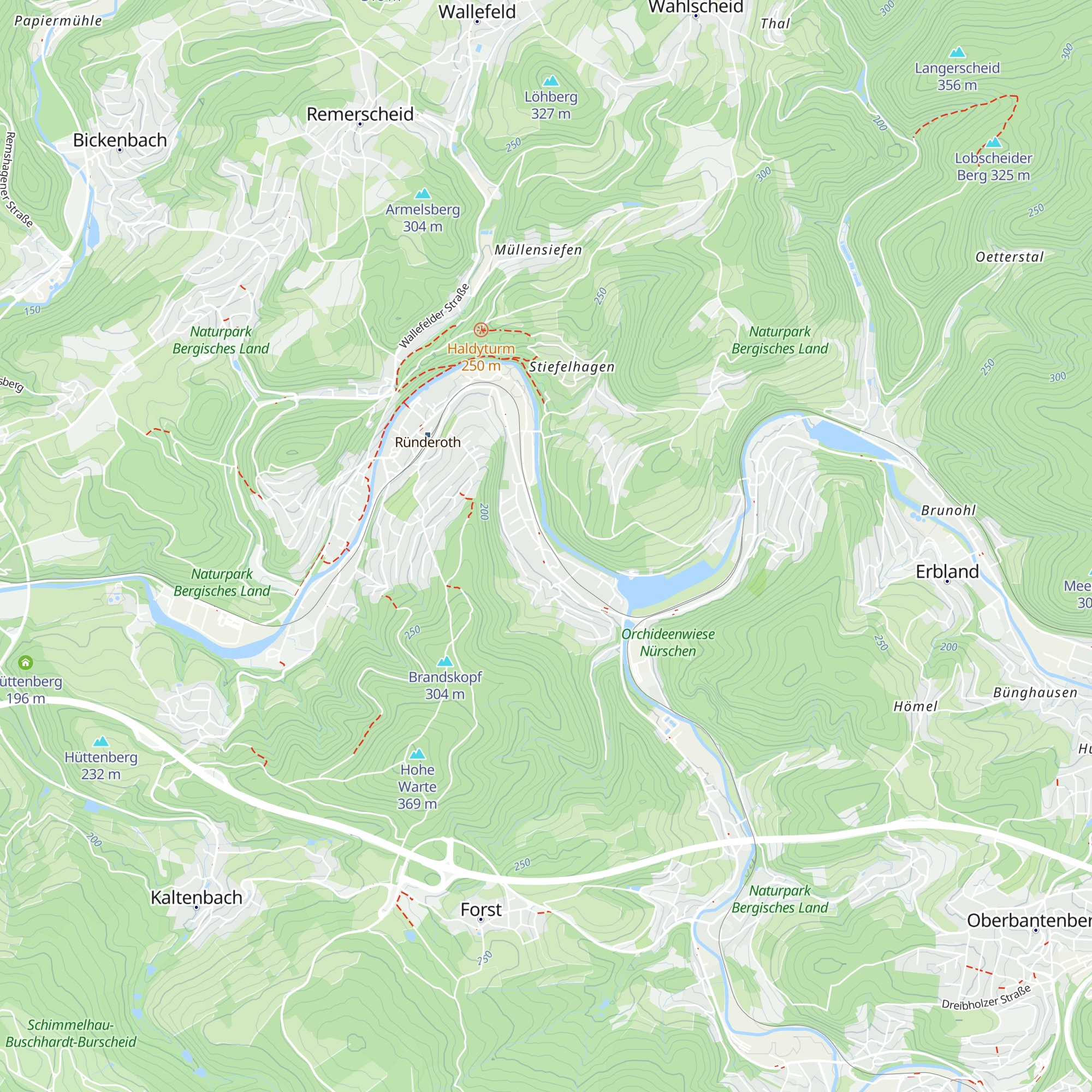 Zur Jagdhütte map