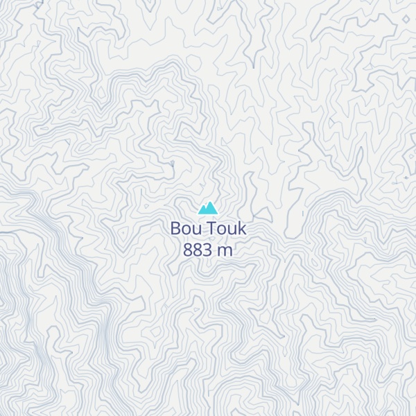 Map of Bou Touk