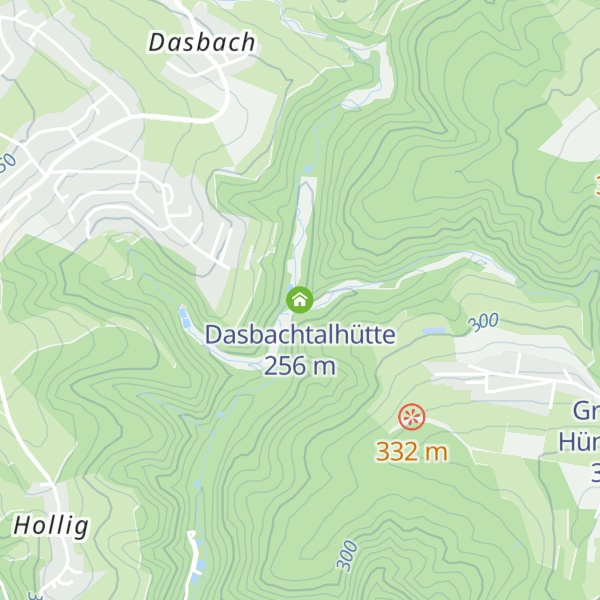 Map of Dasbachtalhütte