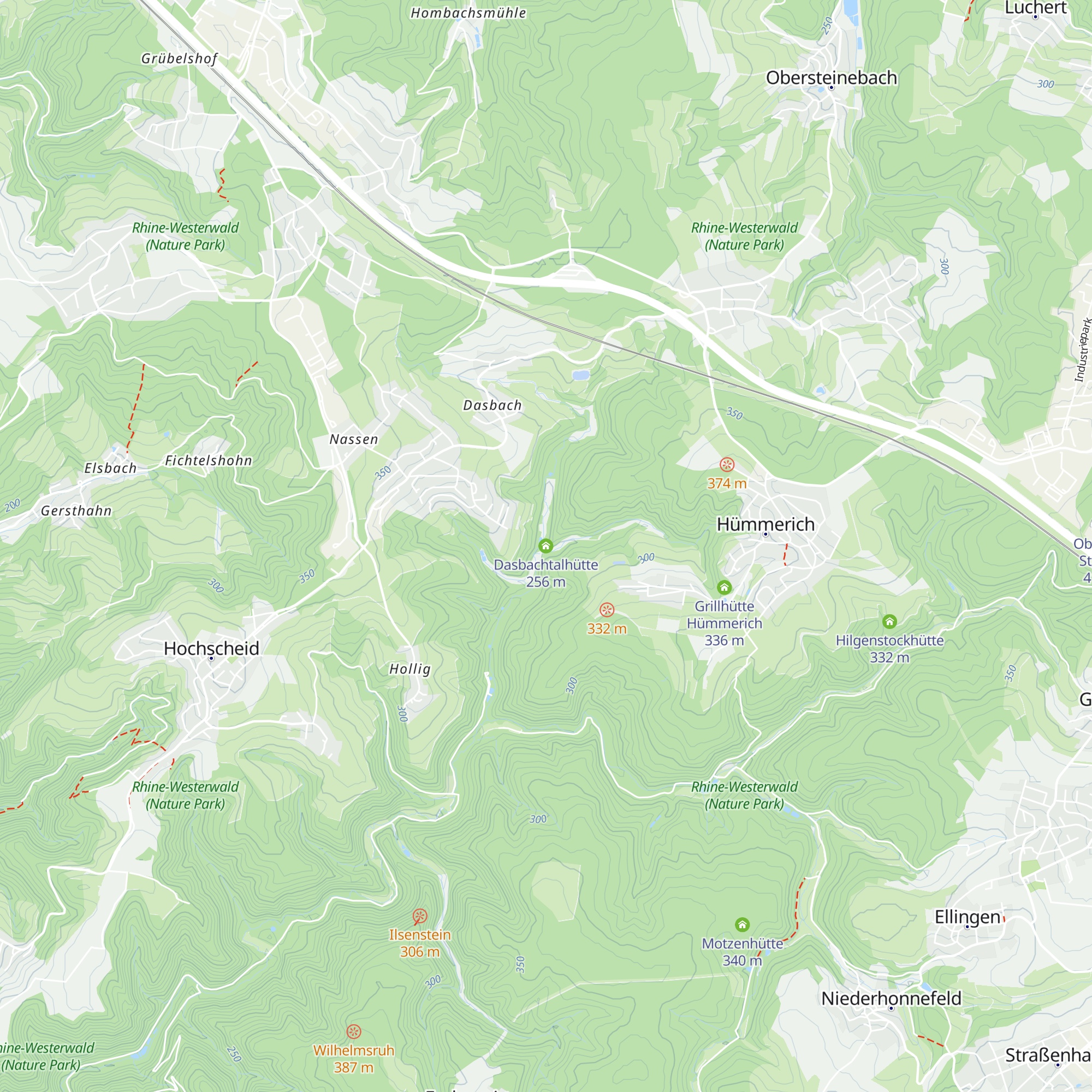 Dasbachtalhütte map