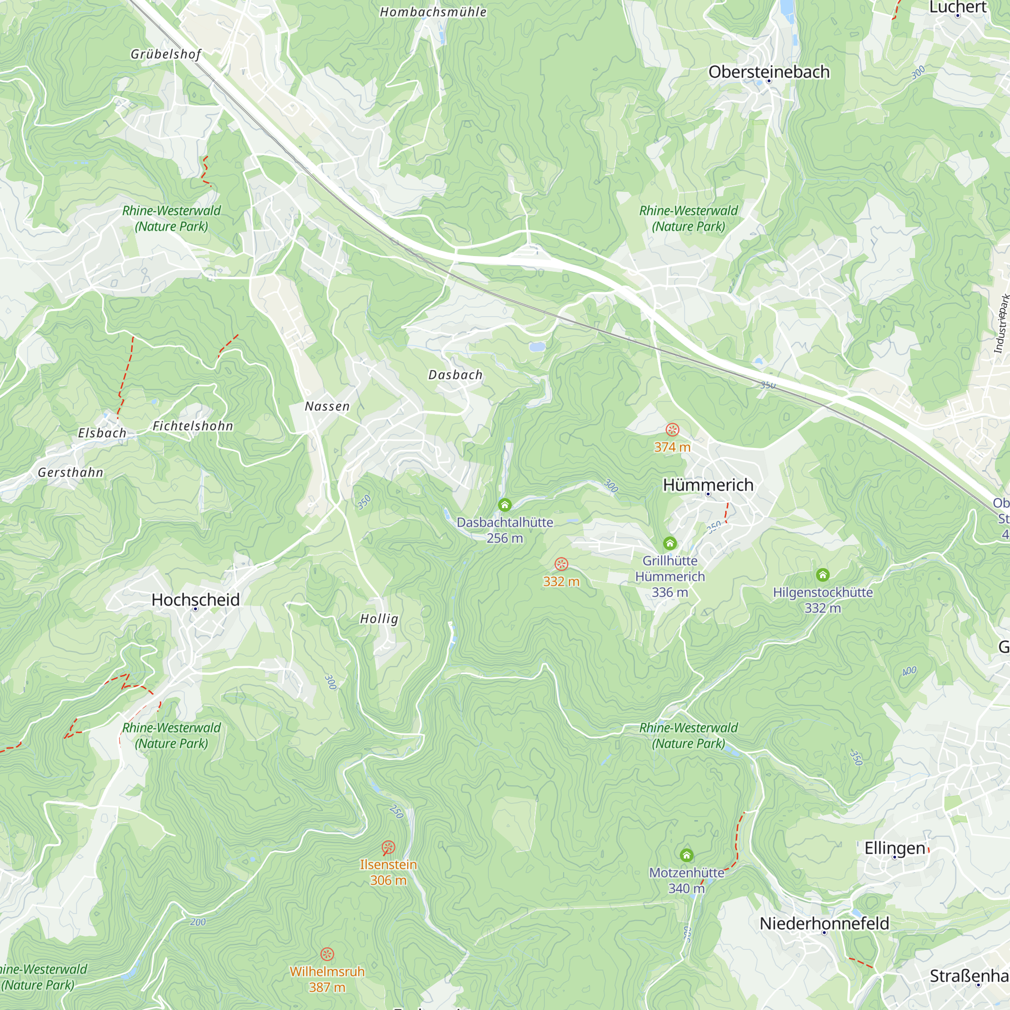 Dasbachtalhütte map