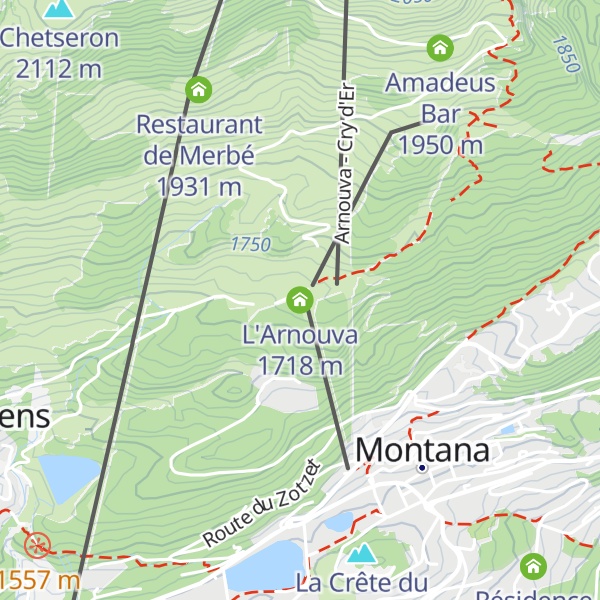 Map of L'Arnouva