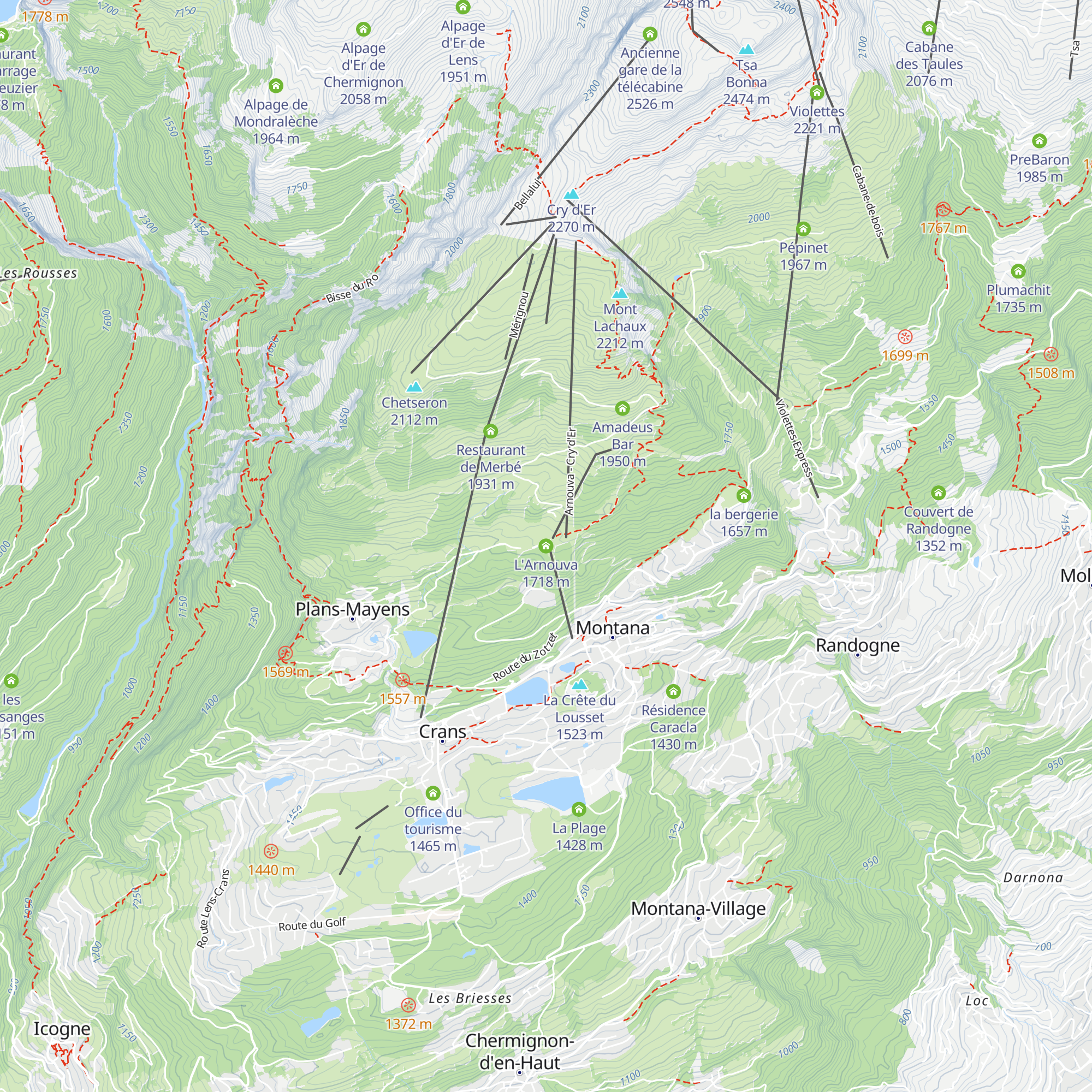 L'Arnouva map