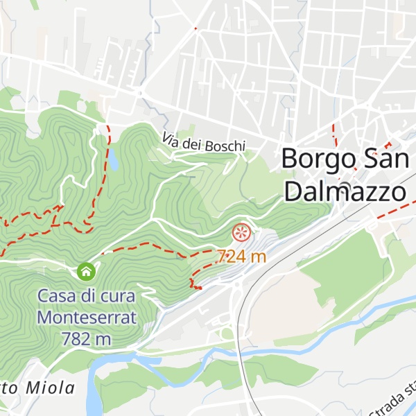 Map of B&B Il Bosco Incantato