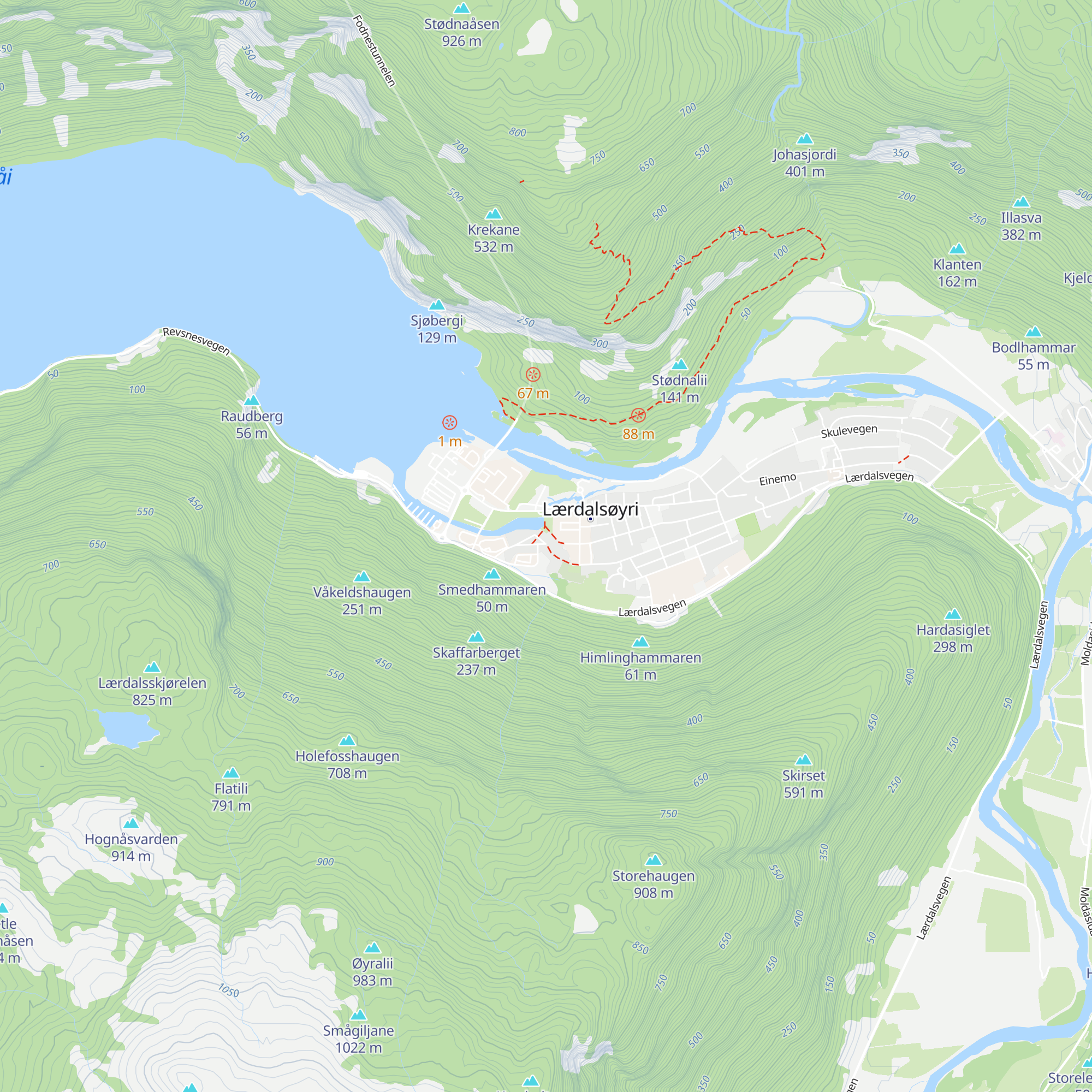 Smak av Sogn map
