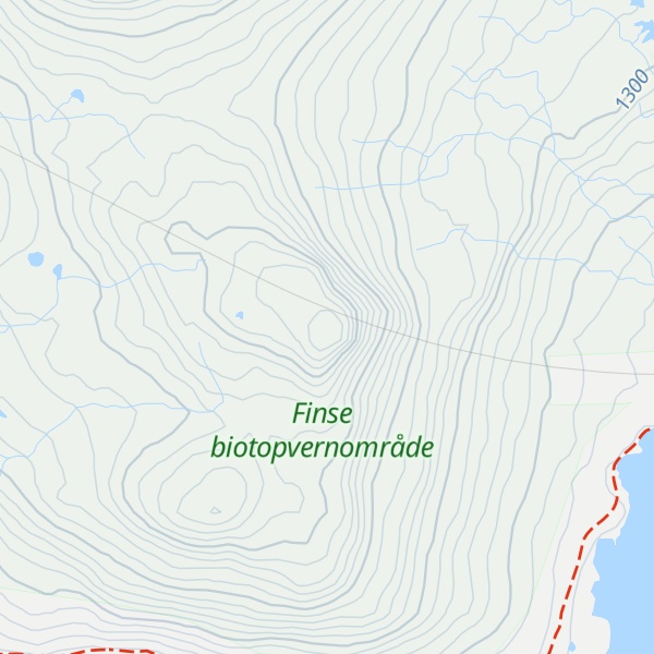 Map of Vetle Finsenuten