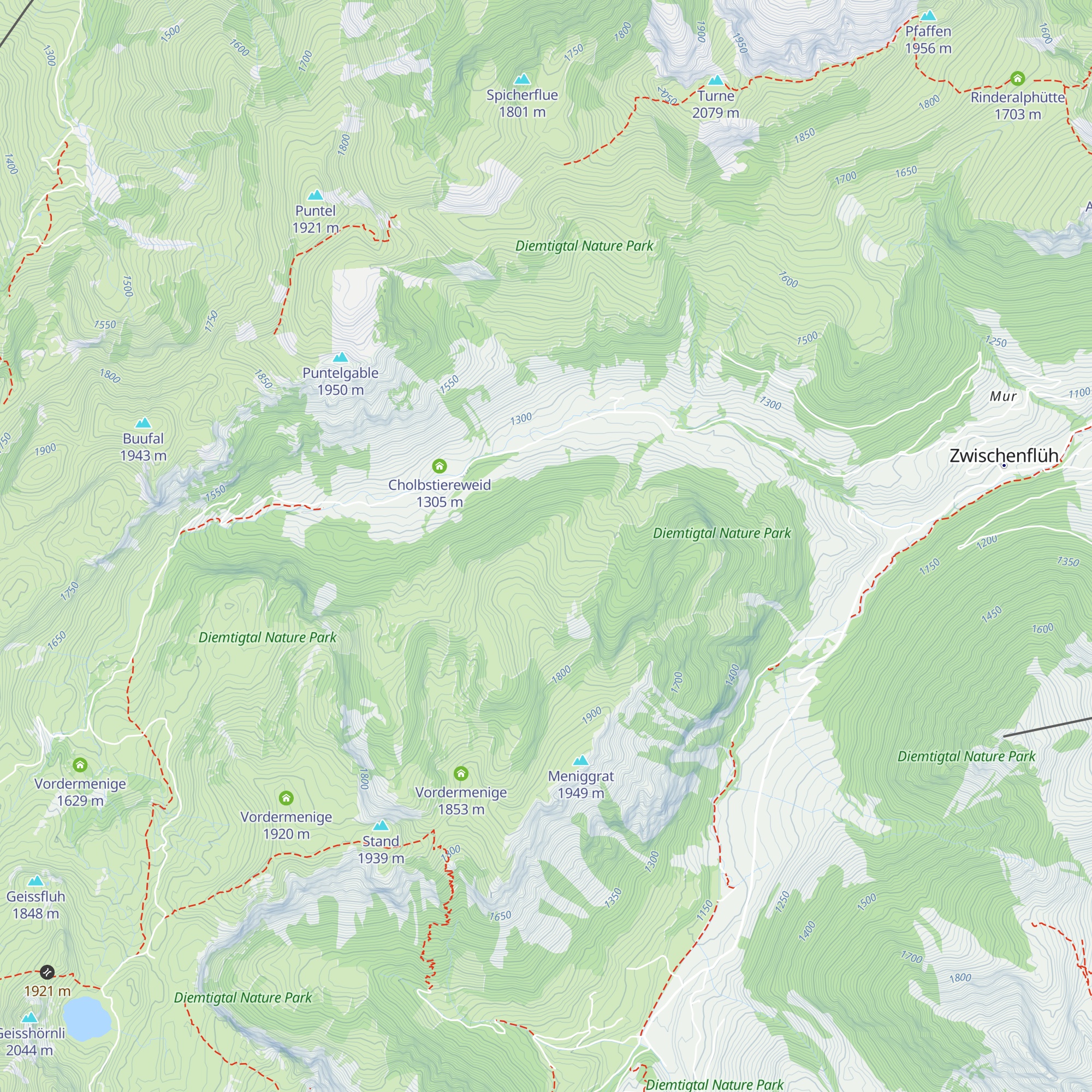 Sennhütte map