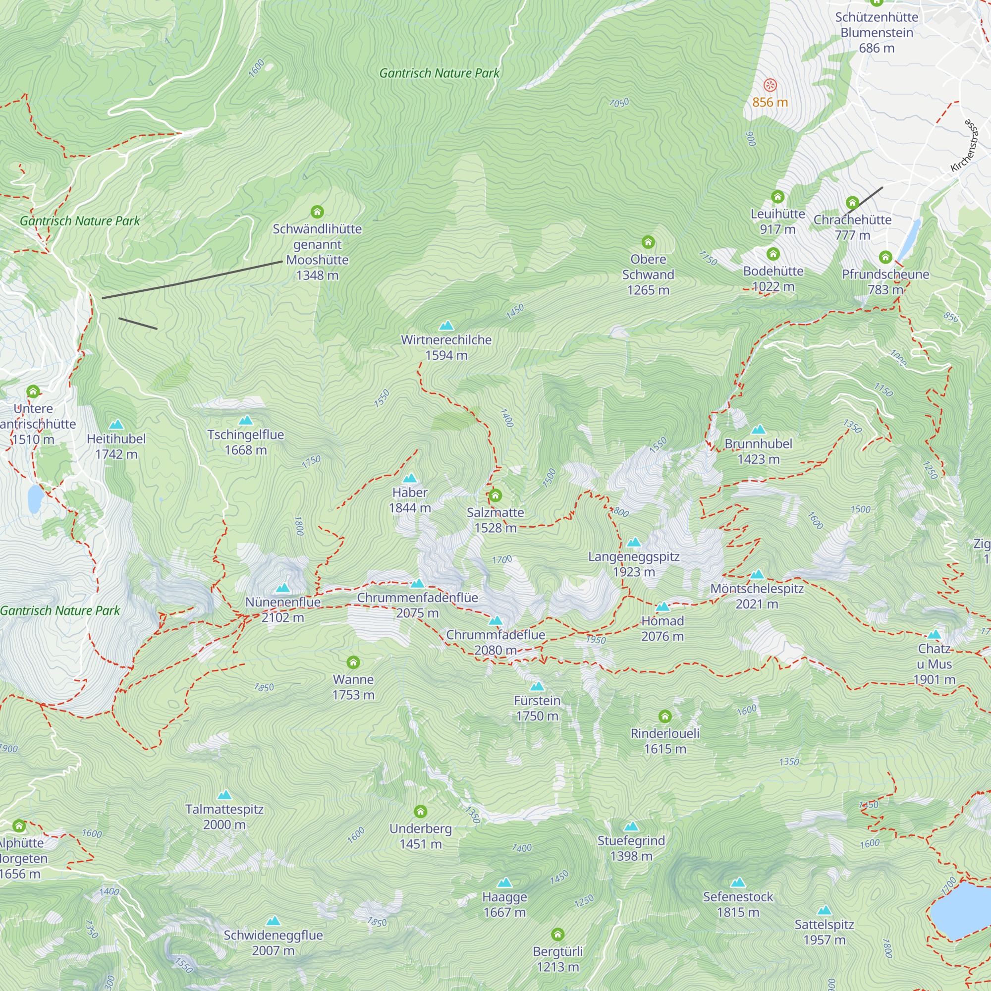 Salzmatte map