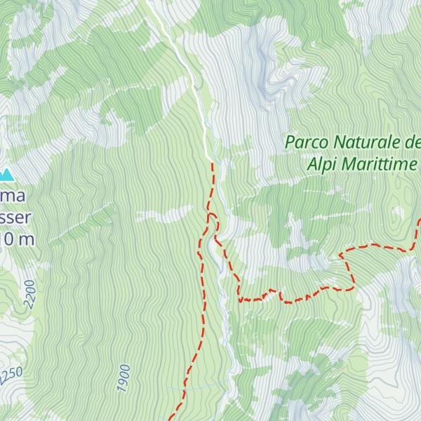 Map of Gias dell'Adreit