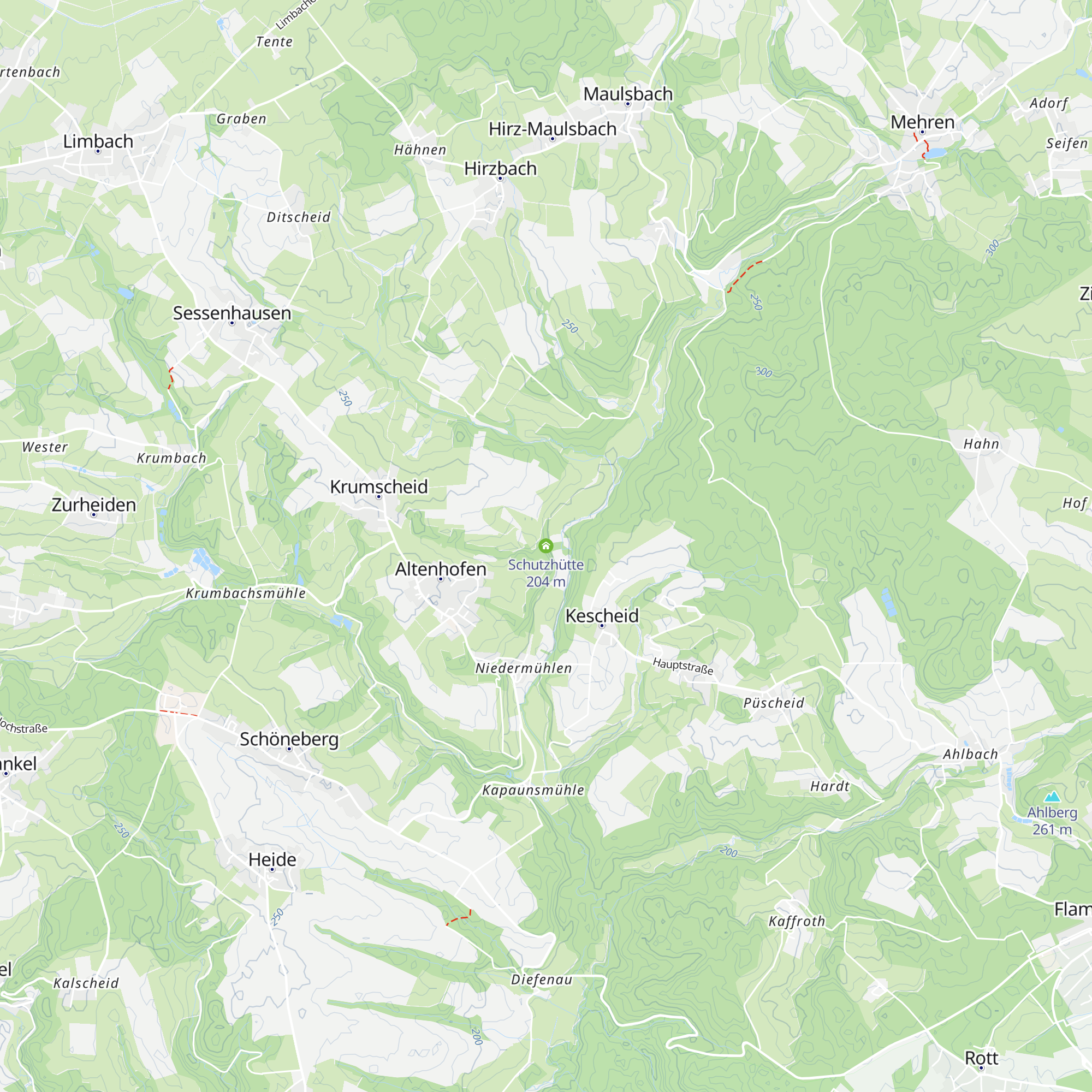 Schutzhütte map