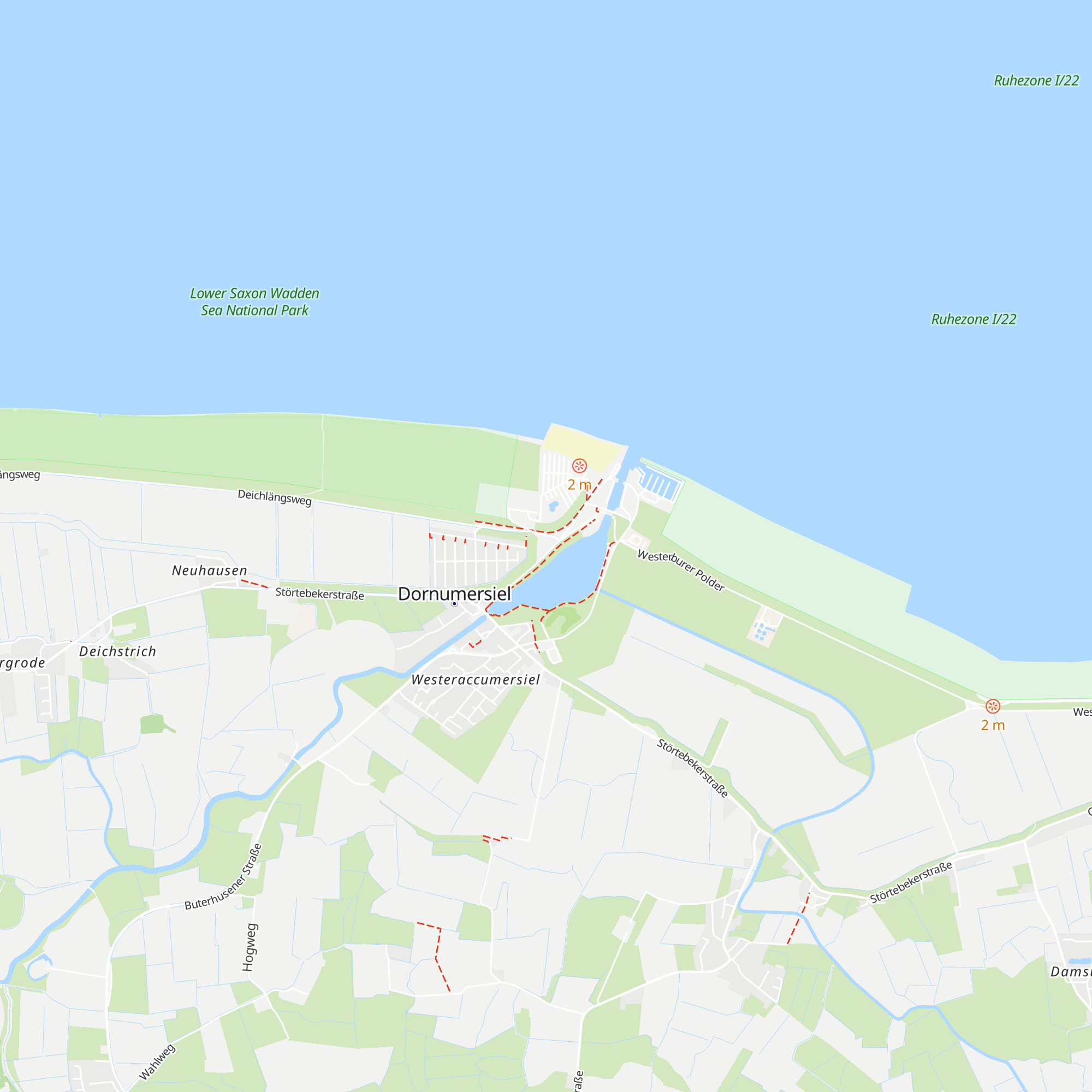 Touristinformation map