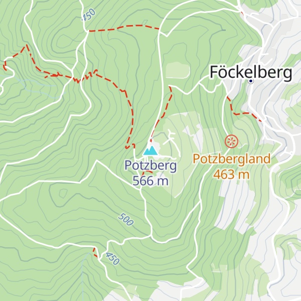 Map of Potzberg
