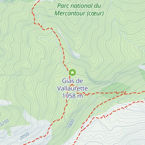 Map of Gias de Vallaurette
