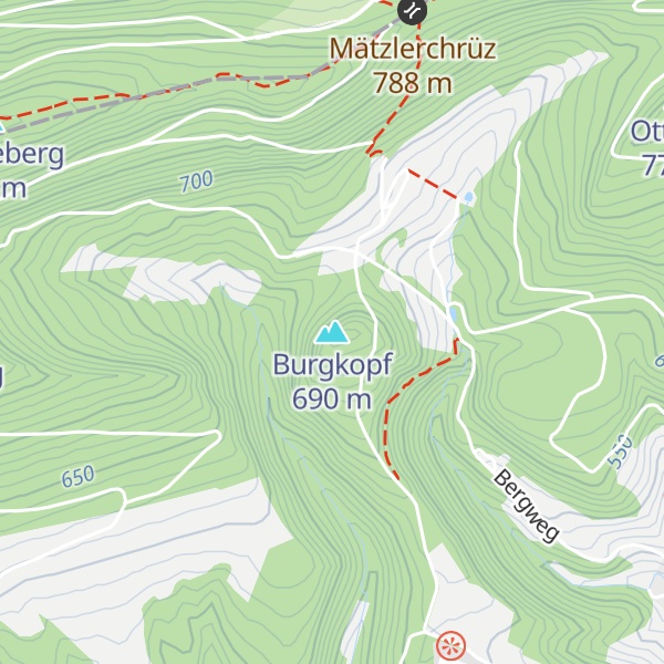 Map of Burgkopf