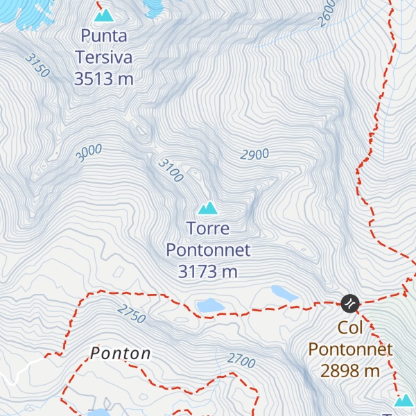 Map of Torre Pontonnet