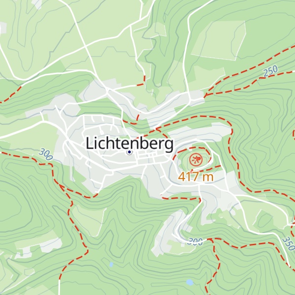 Map of Gîte d’étape Lichtenberg