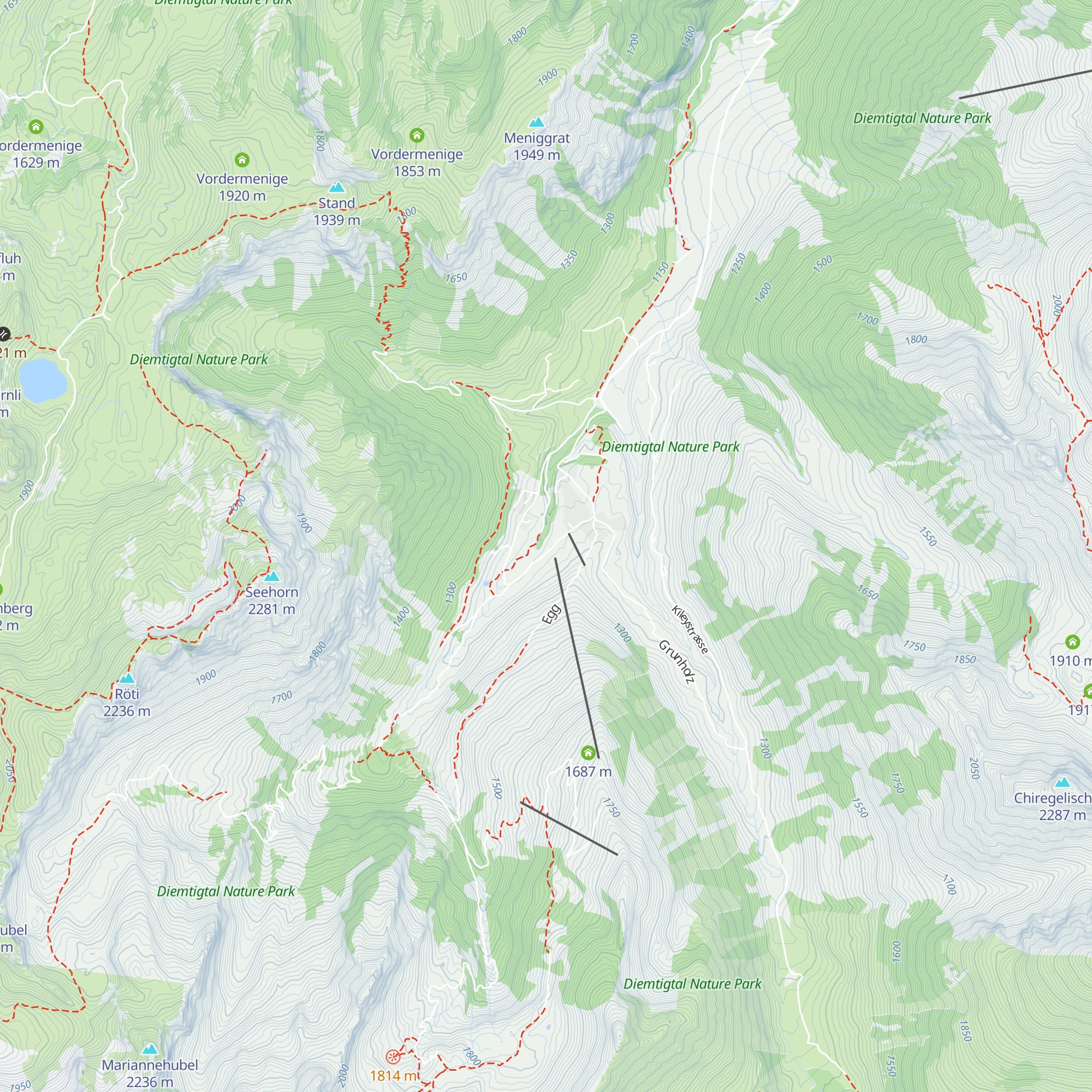 Spillgerten map
