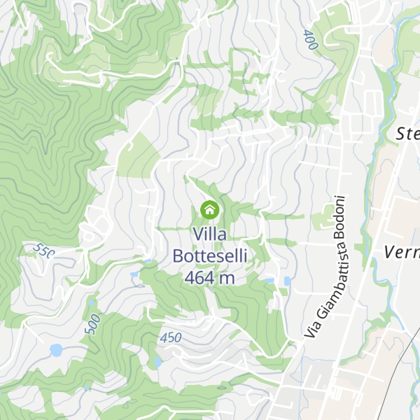 Map of Villa Botteselli