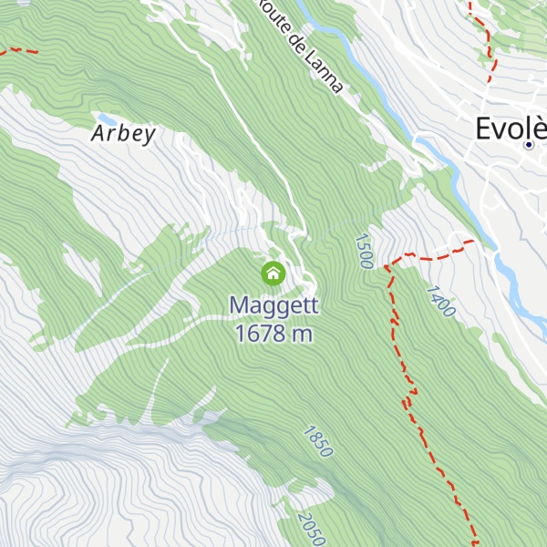Map of Maggett