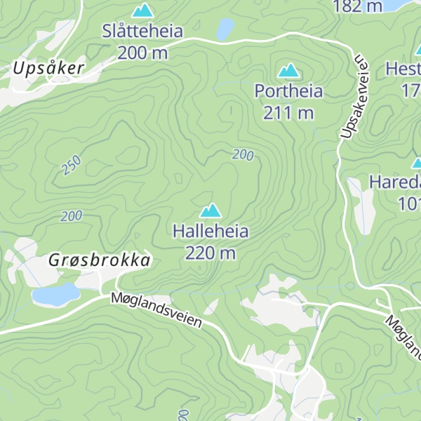 Map of Halleheia
