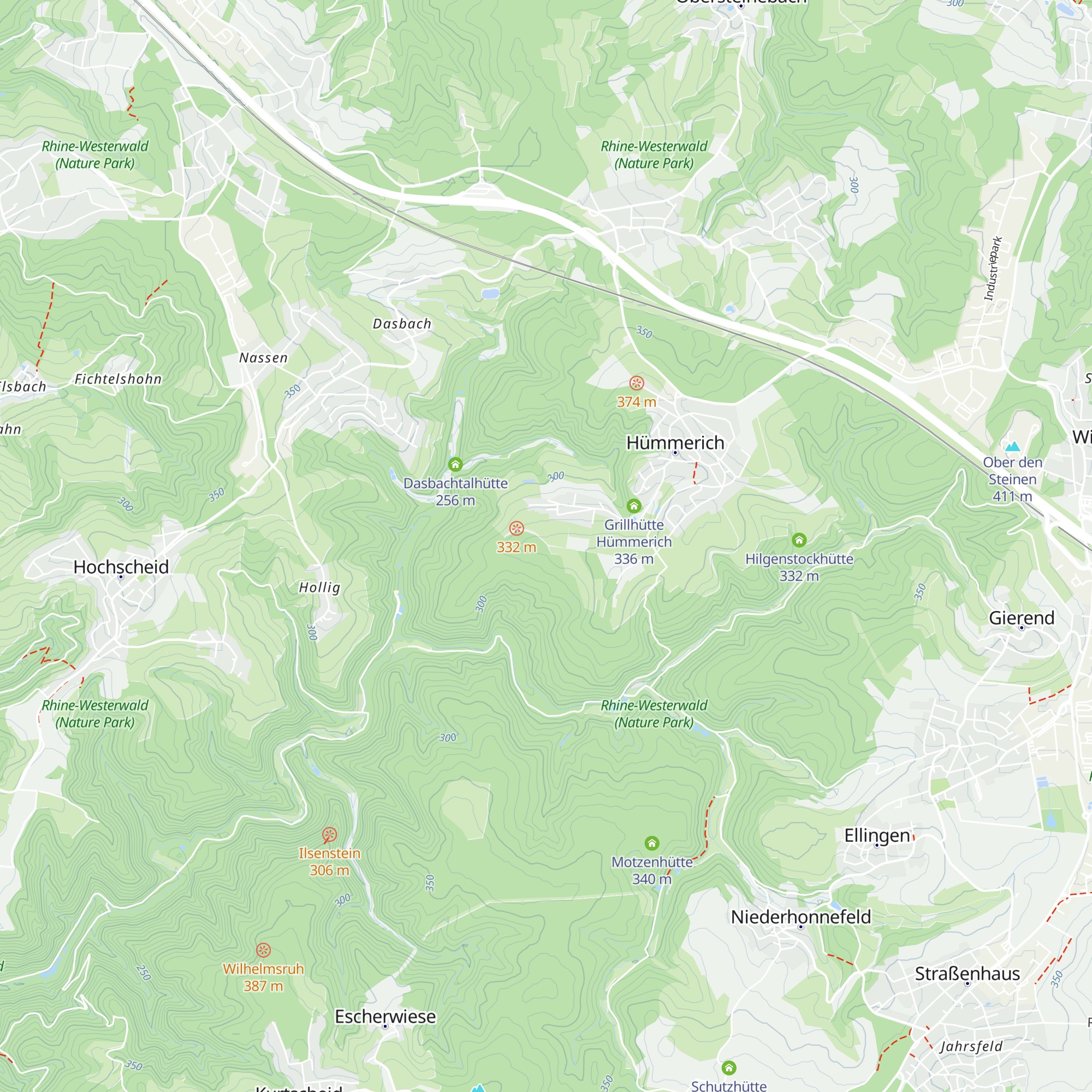 Weißer-Stein-Hütte map