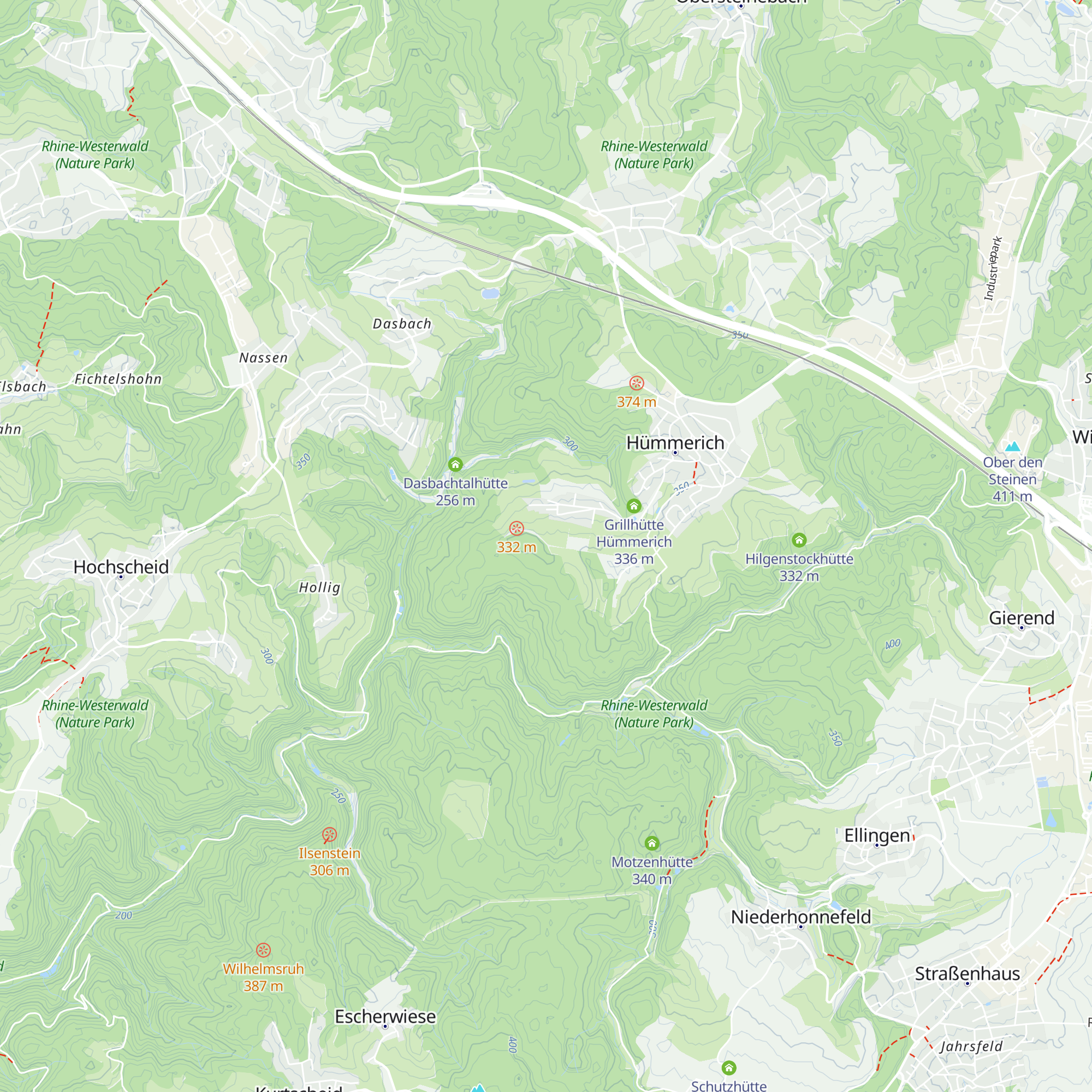 Weißer-Stein-Hütte map