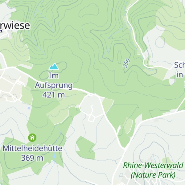 Map of Birkenhofhütte