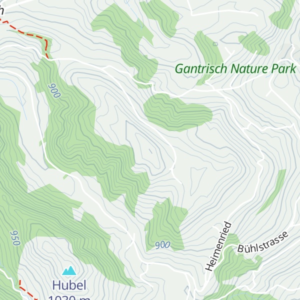 Map of Usserwürzen/​Usserwürze