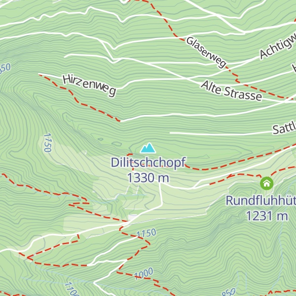 Map of Dilitschchopf