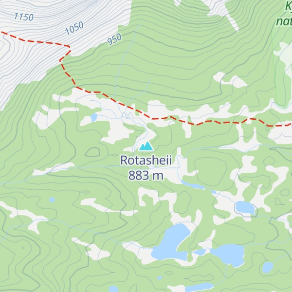 Map of Rotasheii