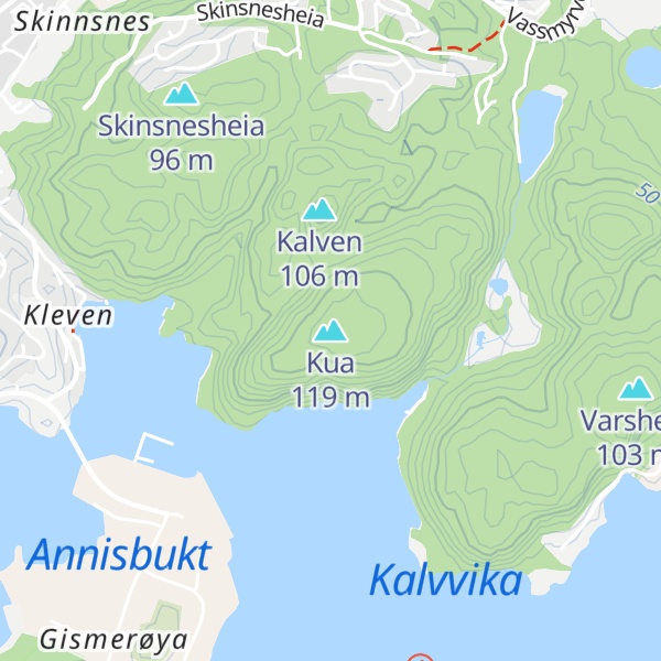 Map of Kua
