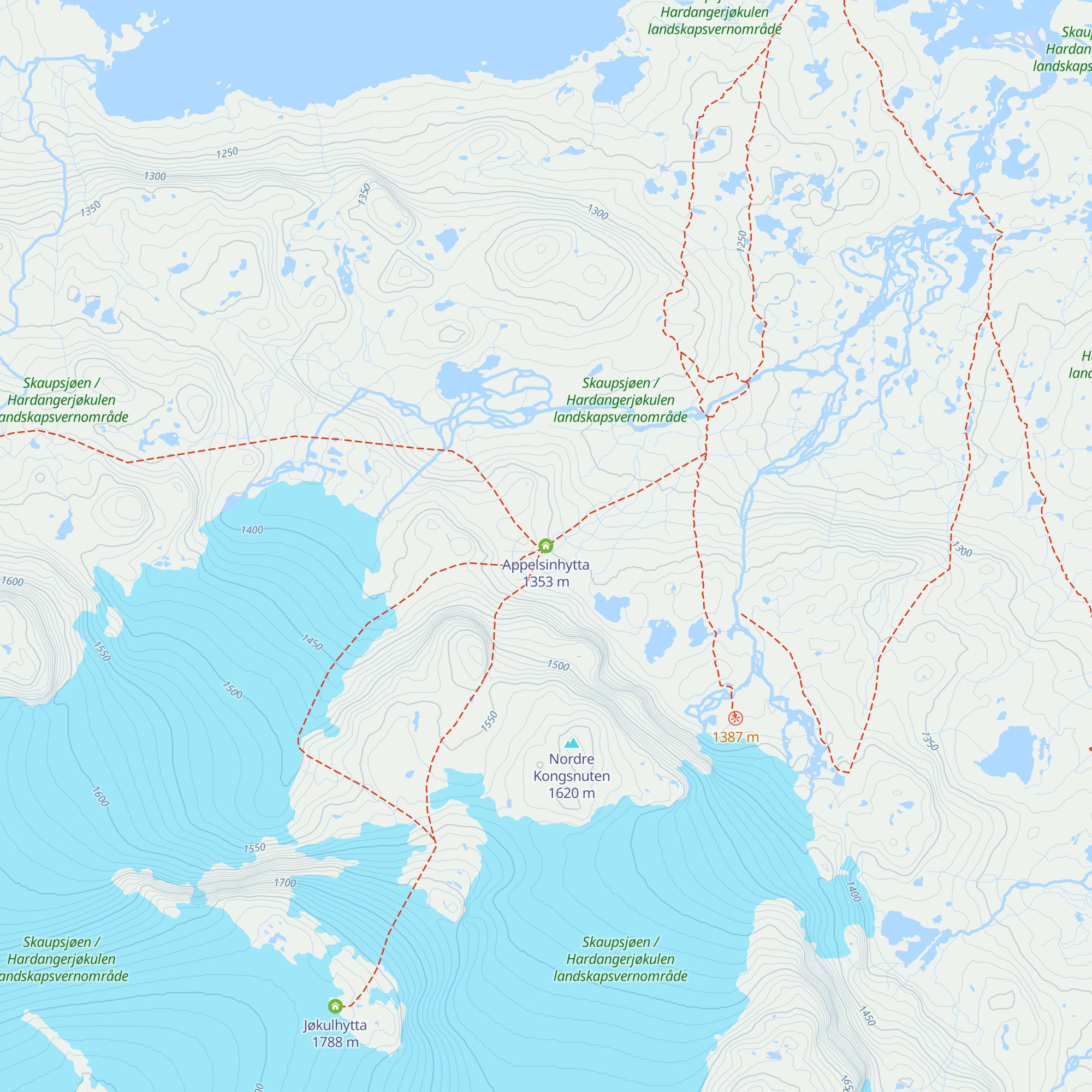 Appelsinhytta map